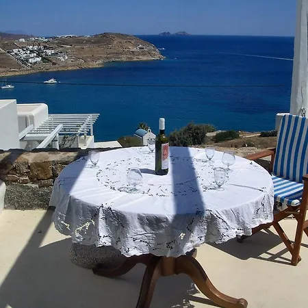 Villa Beachfront Amazing Views Mykonos Kalo Livadi